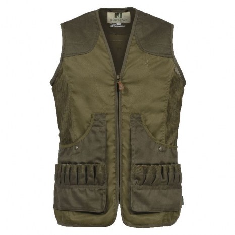 gilet-de-chasse-kaki-percussion-savane-chasseur-compagnie